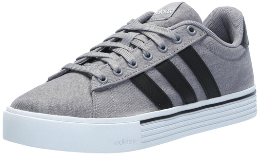 adidas Men's Daily 4.0 Sneaker, Grey/Black/White, 10.5